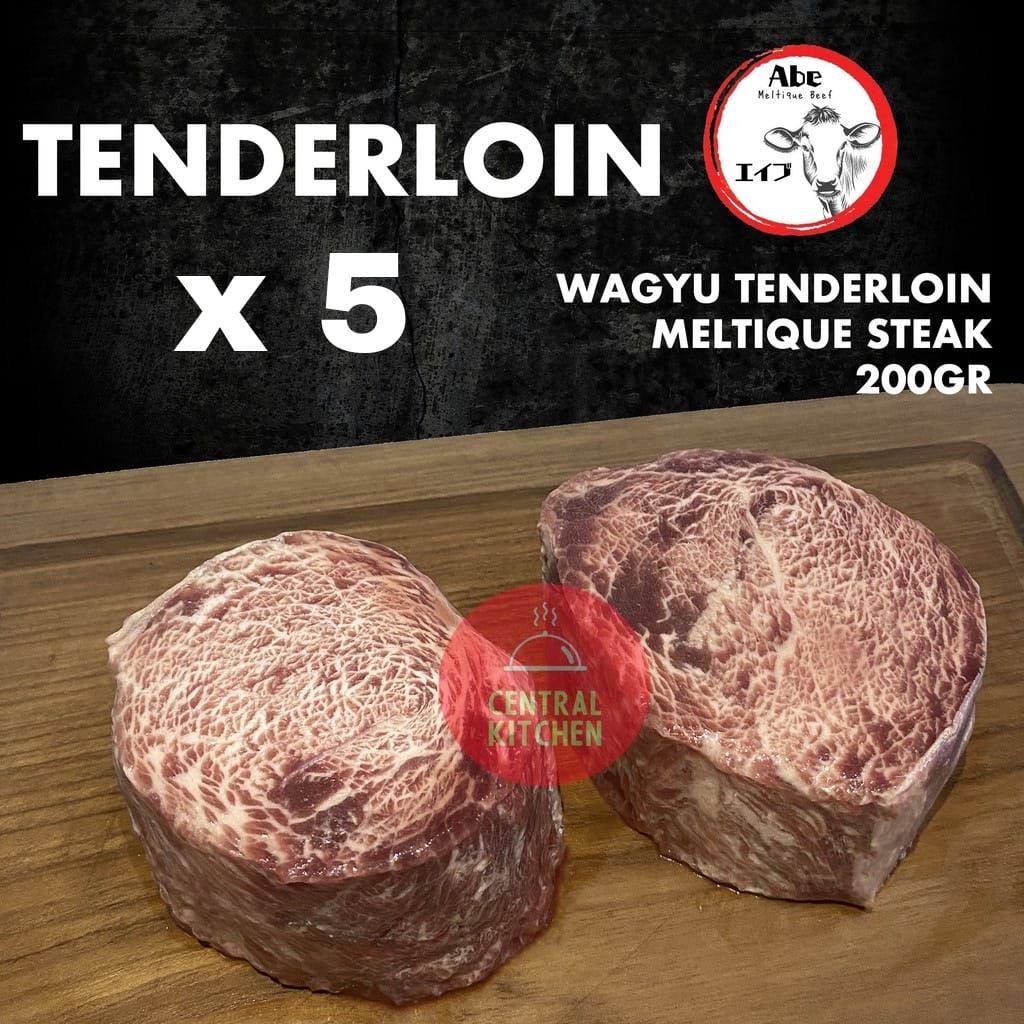 

Daging Sapi Wagyu Round Tenderloin Meltik Meltique Beef Steak 1Kg