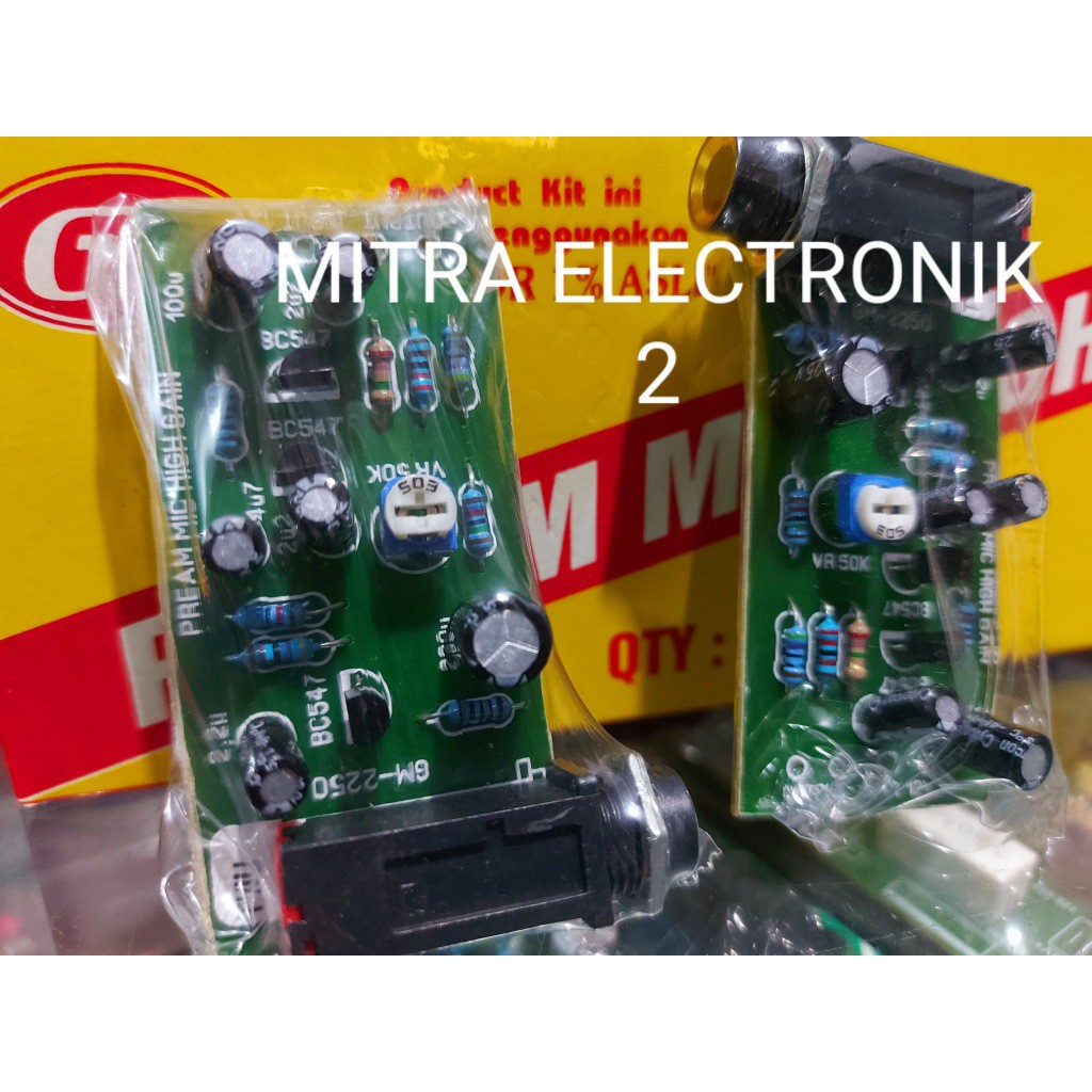 KIT PRE AMP MIC HIGH GAIN GM 2250 TERMURAH