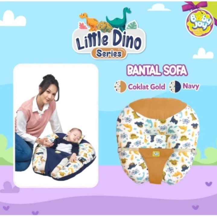 Makassar ! Bantal Sofa Bayi Baby Joy Little Dino Series