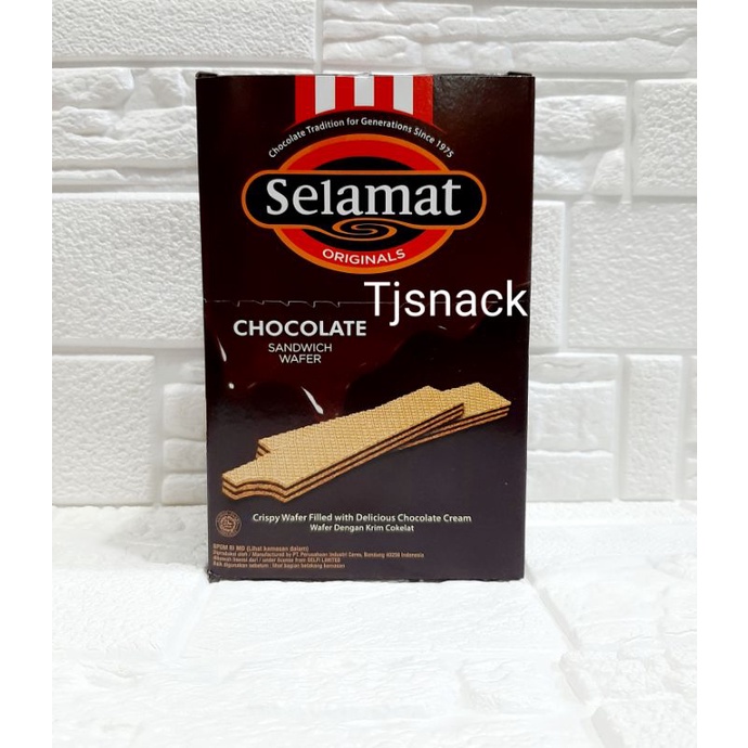 

Selamat Sandwich Wafer Chocolate 12g@20pcs