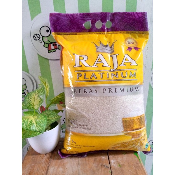 beras 5kg raja platinum