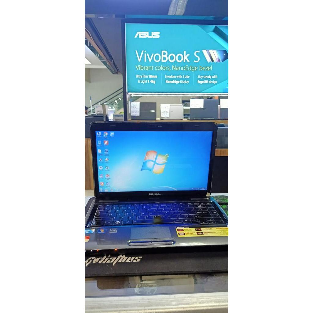 Laptop Seken Toshiba Satelitte 645 Ram 4gb 4 gb hardisk 500 gb Murah