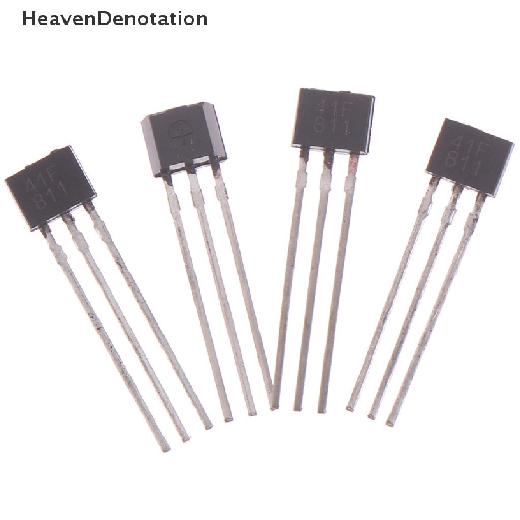 [HeavenDenotation] 10PCS 41F/0H41/SH41/SS41F/S41 Bipolar Hall Element Sensor TO-92UA Printing 41F