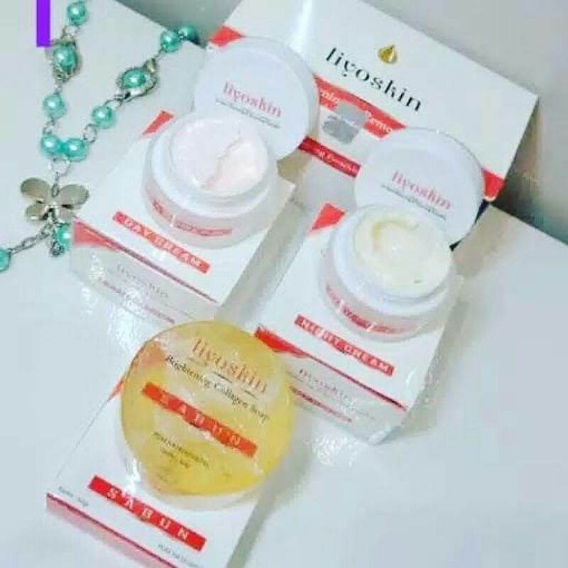 Krim Penghilang Flek Hitam Sekaligus Pencerah Kulit wajah Ampuh - Skincare Liyoskin Cream
