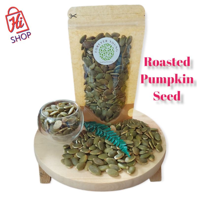 

Superfood Roasted Pumpkin Seeds Original Biji Labu Panggang Matang Rasa Original Kualitas Premium