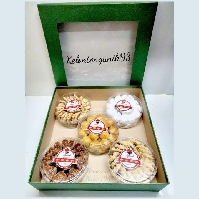 

Parsel Lebaran / Idul Fitri / Ramadhan Isi 5 Toples Djiboutishop