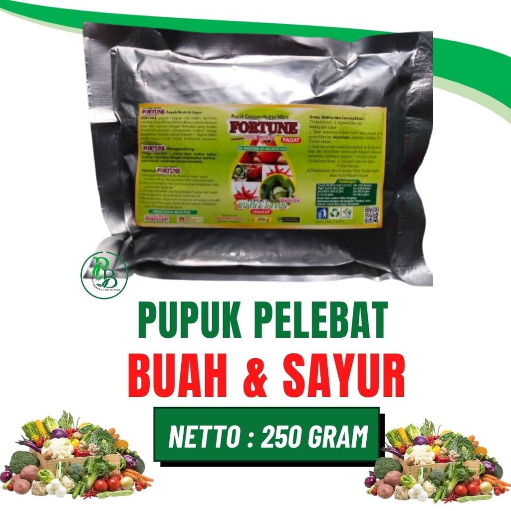 PUPUK BUAH TERBAIK - PELEBAT BUAH - ANTI RONTOK BUNGA/BUAH