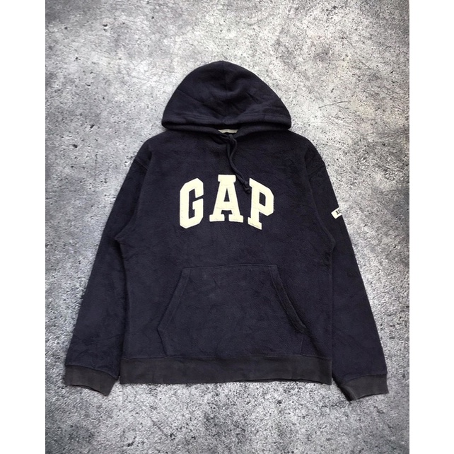 sherpa hoodie gap