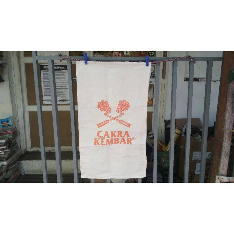 

Kantong kain gandum/terigu cap cakra kembar