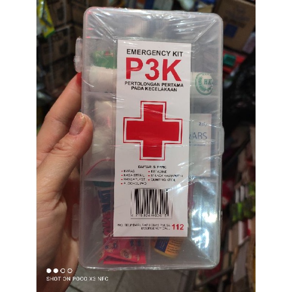 kotak obat P3K emergency kit P3K