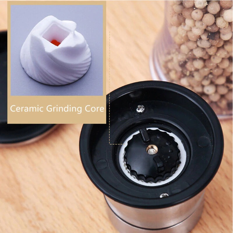 Penggiling Biji Lada Manual Spice Pepper Mill Grinder 120ML