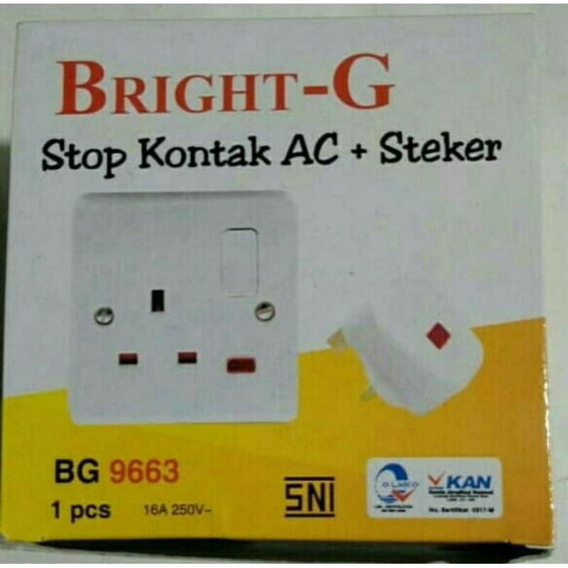 stop kontak ac set bright-G