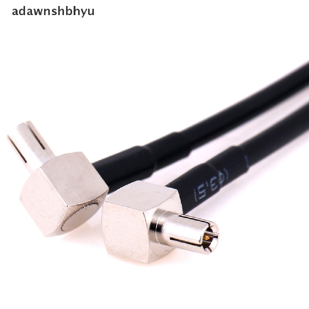 Adawnshbhyu 15cm sma female to 2x ts9 male plug y splitter Gabungan Kabel Kuncir rg174