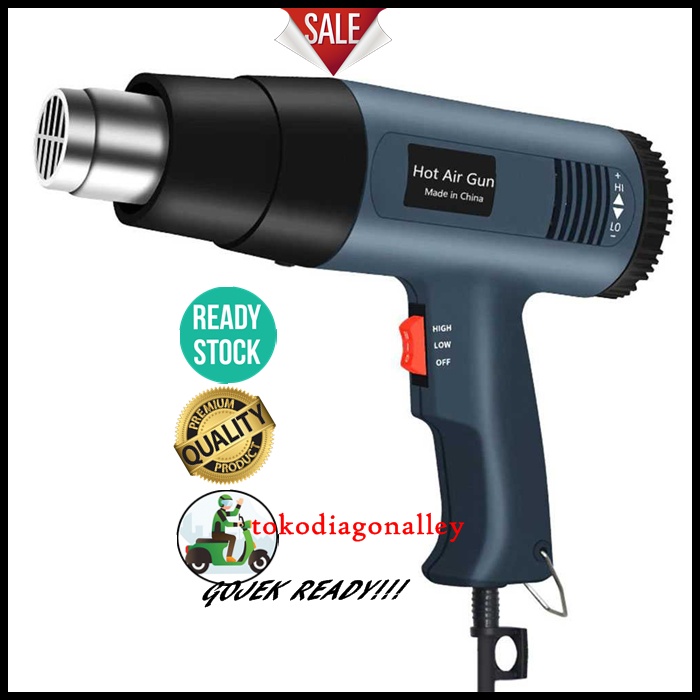 Heat Gun Blower Model Pistol Udara Panas Electric Hot Air Gun Dryer Heat Solder Thermal Murah