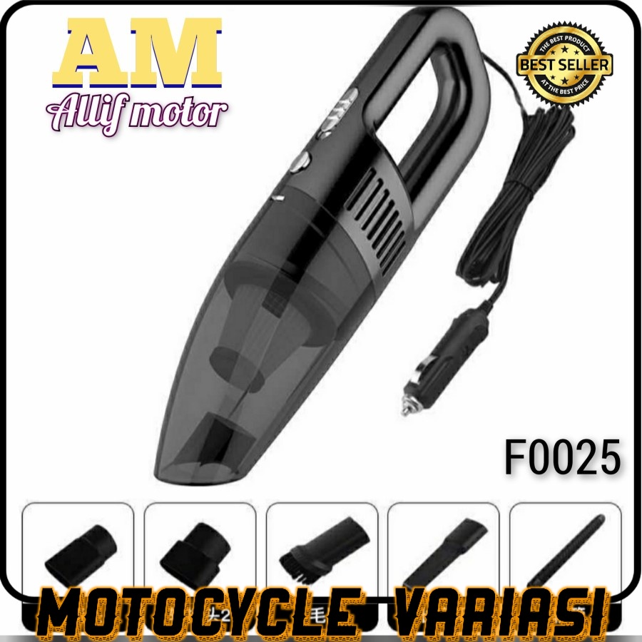 OTOHEROES Handheld Vacuum Cleaner Penyedot Debu Mobil 120W 12V - F0025