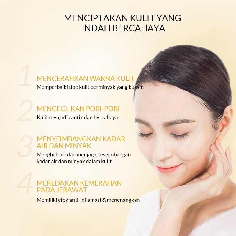 ( PEMUTIH WAJAH ) BIOAQUA 10X MOISTURE PEMUTIH WAJAH BPOM 30ml