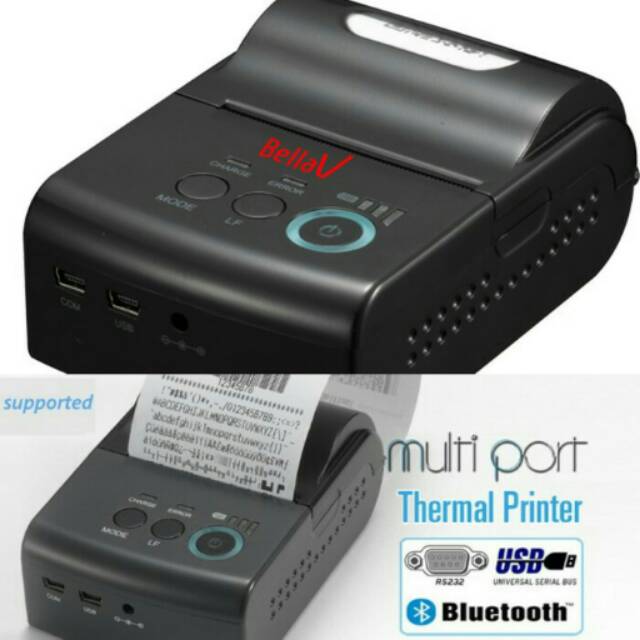 Printer Bluetooth BELLAV Epos Ep 58A android Free carry  bag#garansi