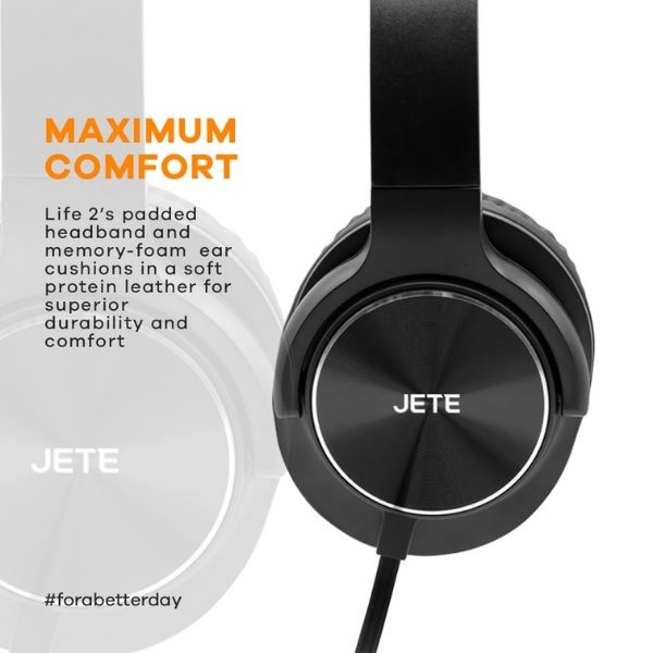 Headset Headphone JETE HB6  Noise Cancelling - Garansi 2 Tahun Rusak Tukar Baru