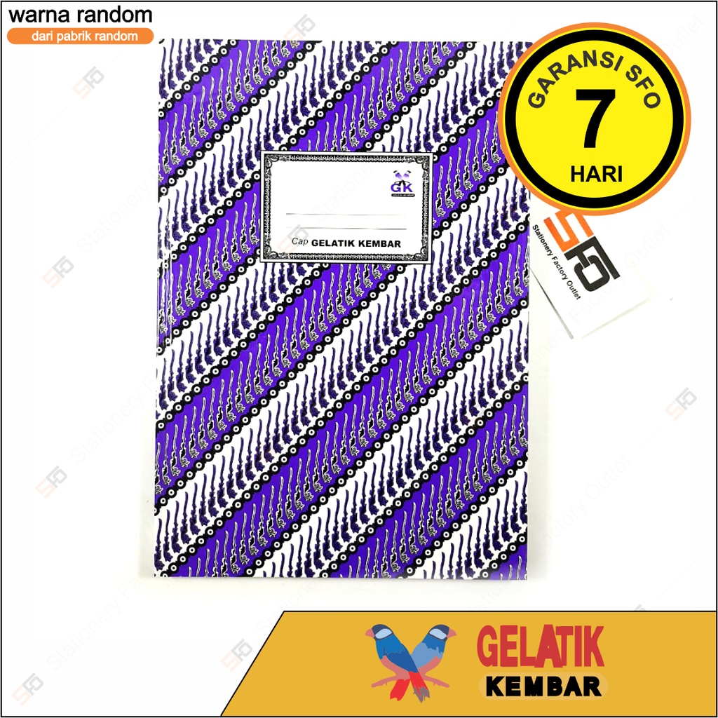 

Buku Folio Gelatik Kembar isi 50 - SFO Semarang Official