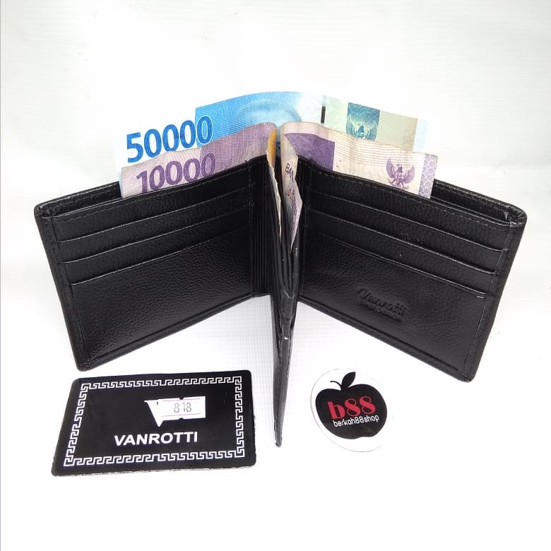 Dompet Pria 3Dimensi / Dompet Lipat Pria VRT / DompetKulit Murah