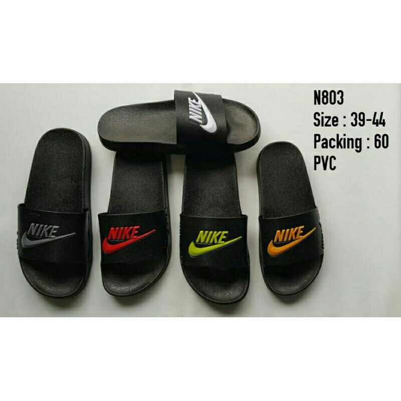 SANDAL SELOP COWOK MERK NIKE / SANDAL KARET PRIA