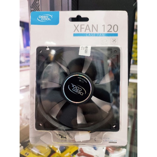 DEECOOL XFAN 120 BLACK FAN CASING PC 12cm [ DEEP COOL ]