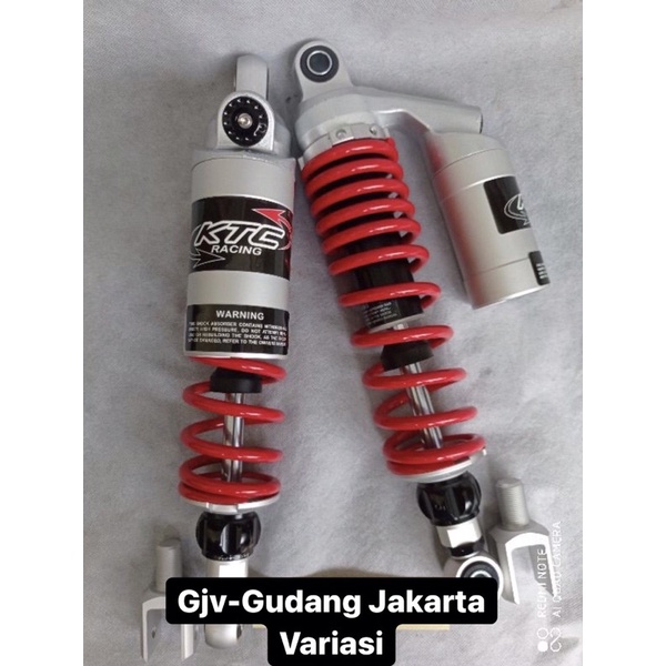 ShokBreaker Tabung Atas Bebek Copy Ktc Racing Model Gp Series Ukuran 280mm320mm340mm Shok Belakang R
