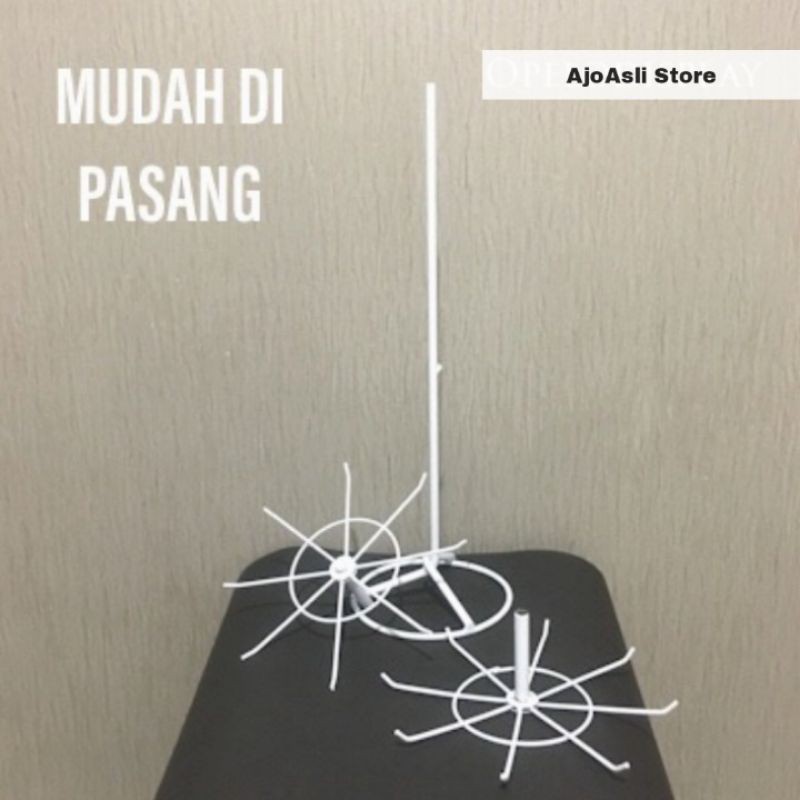 Rak Accessoris 2 tingkat/ Gantungan aksesoris Matahari