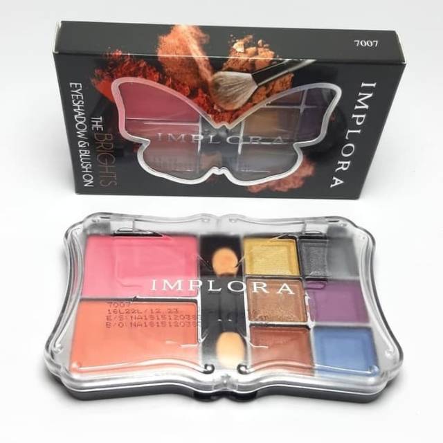 EYESHADOW &amp; BLUSH ON IMPLORA KUPU KUPU