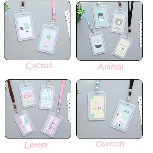 

Ie7Code TP063 Gantungan Kartu Akses Kartu Kerja Tali Kartu Nama ID Card Holder(terbaru)T4U2