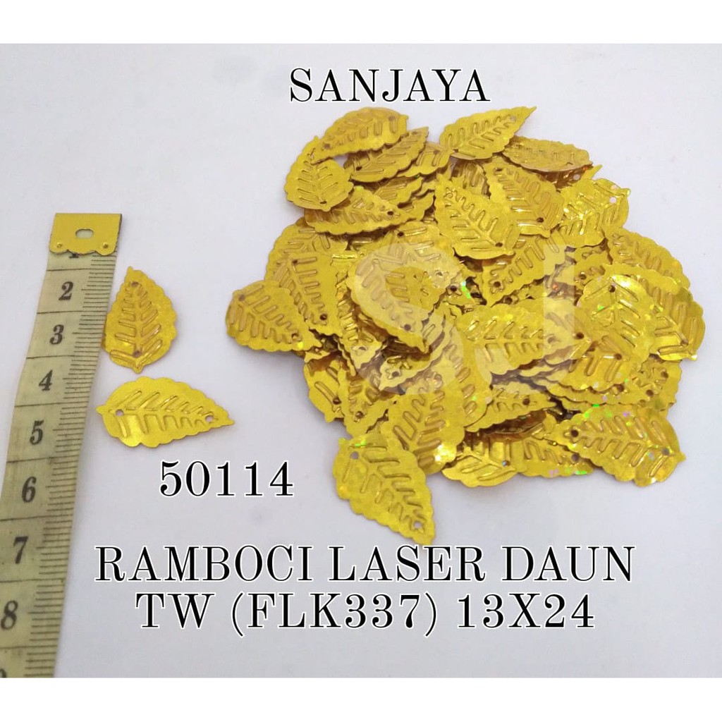 PAYET RAMBOCI / RAMBOCI DAUN / PAYET MANIK DAUN / RAMBOCI DAUN TAIWAN (FLK337) 13X24