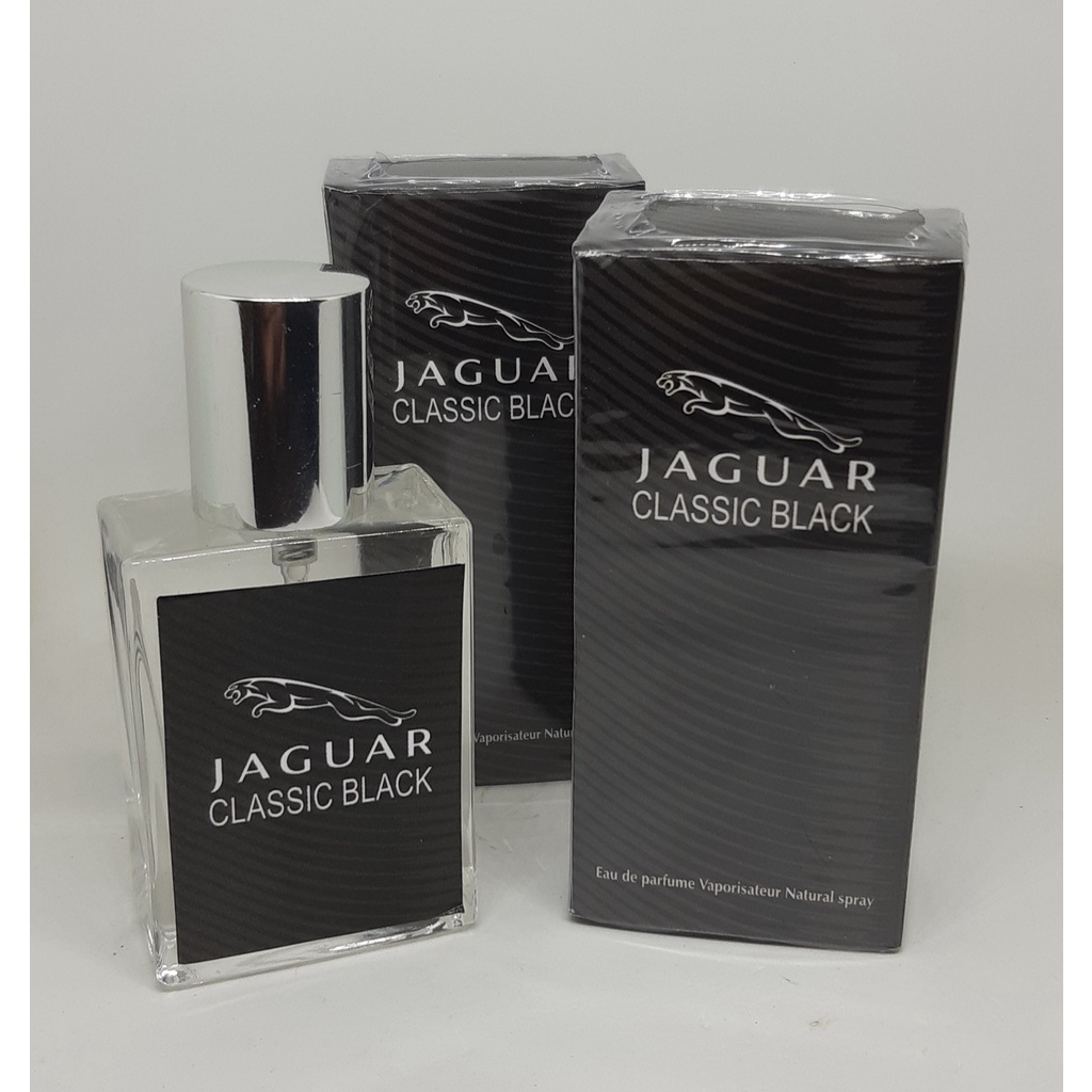 Parfum JAGUAR CLASIC BLACK 30ml Original Eau De Parfum Jaguar Black Clasic | Parfum Remaja Pria Cowok Laki-Laki Cwok Tahan Lama Termurah