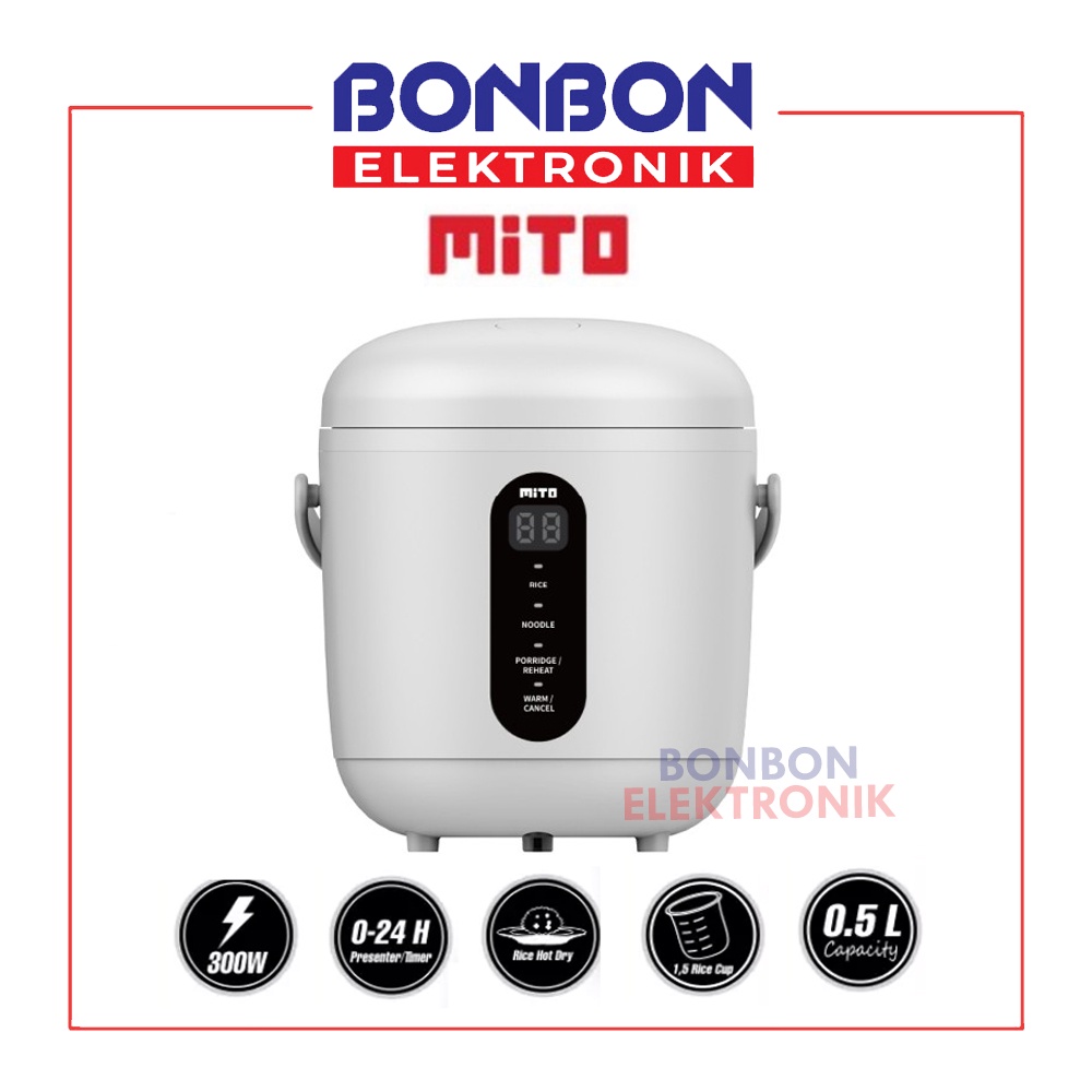 Mito Digital Mini Rice Cooker R11 / R-11 4 in 1 0,5 Liter