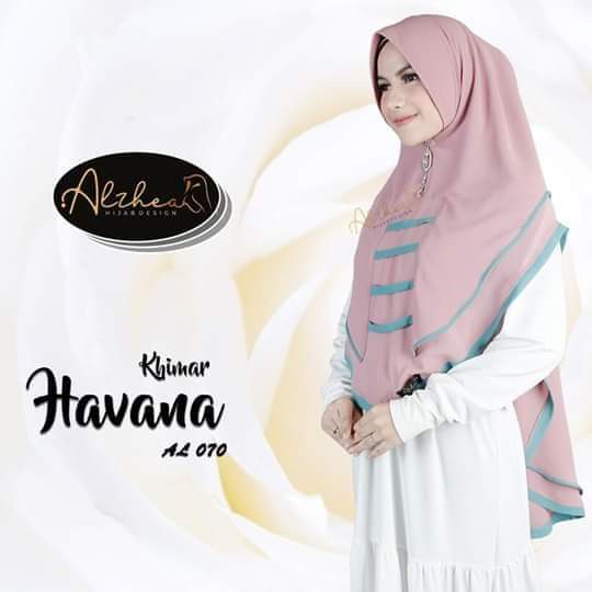 KHIMAR CERUTY BABYDOLL PREMIUM HAVANA