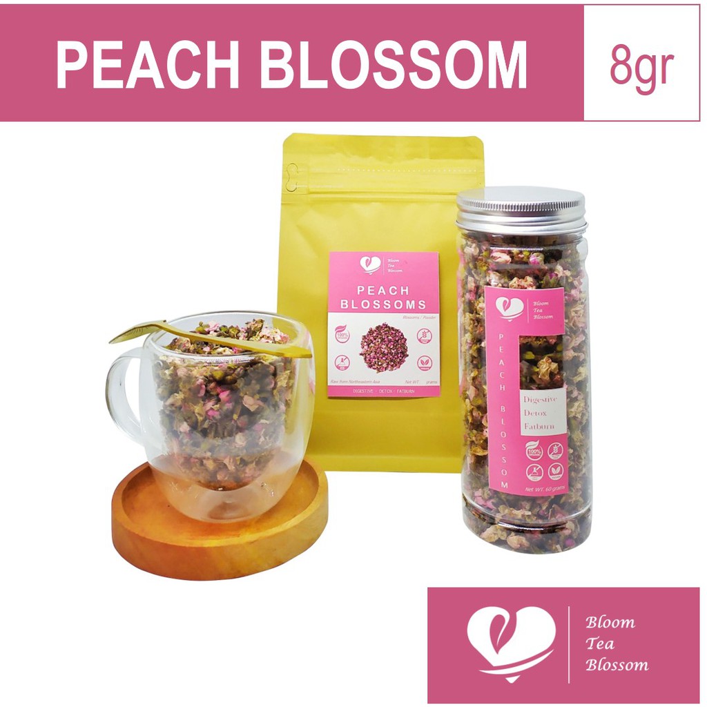 GLARANADI - Teh Herbal Bunga Persik Kering / Pencahar (Peach Blossom Tea) 10 g