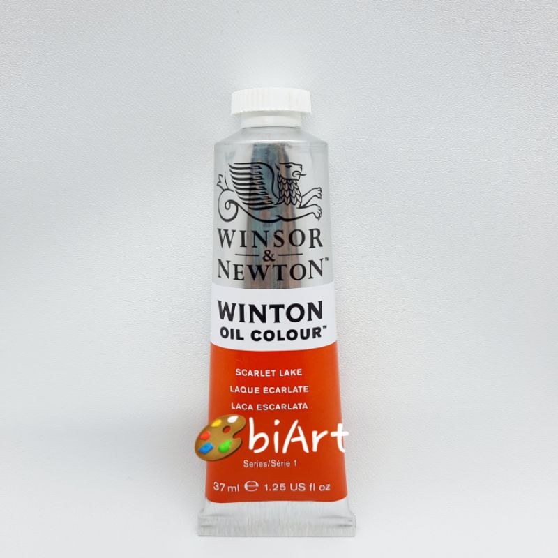 

Cat Minyak Winton Oil Colour 37 ml Scarlet Lake Winsor & Newton