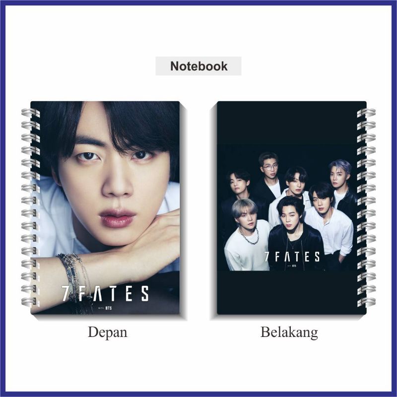 

Notebook Kpop BTS - 7 Fates : Chakho Part 3
