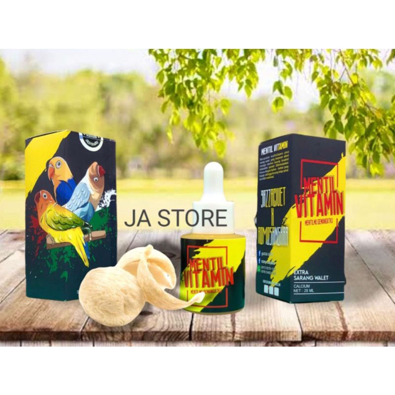 MEVIT Mentil Vitamin Multivitamin untuk Lovebird Menambah Durasi