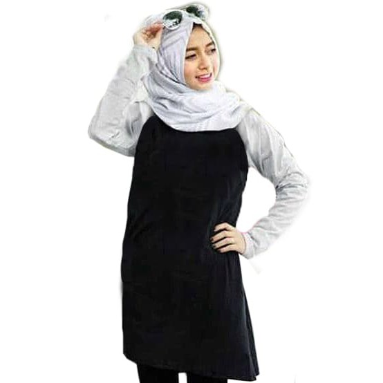 HIJAB KAOS RAGLAN HIJAB CEWEK / LADIES / WANITA LGN PANJANG JUMBO XXL
