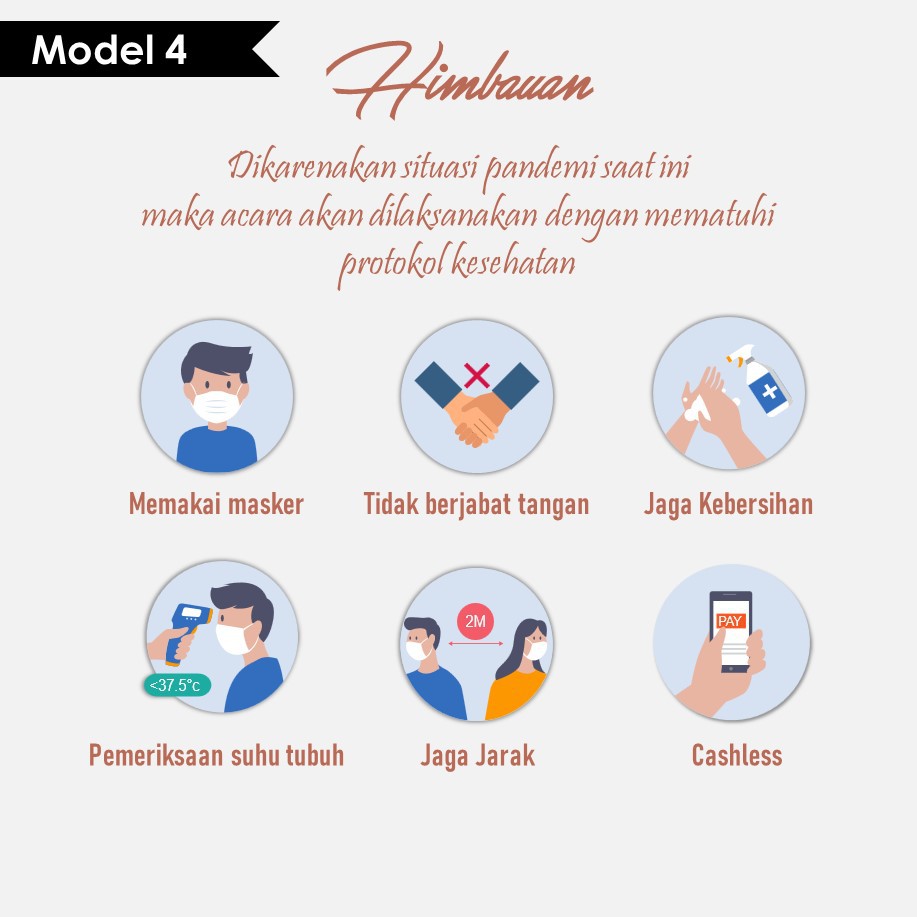Tambahan Protokol Covid 19 Kesehatan Himbauan Undangan Digital Pernikahan Shopee Indonesia