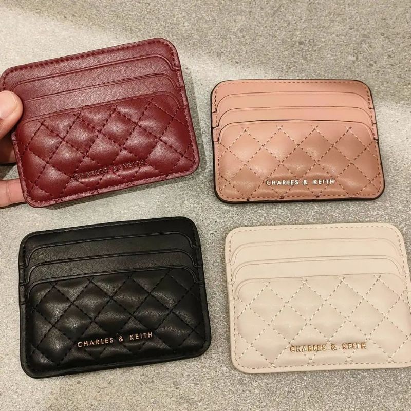 12.12 SALE | CK Cleo Quilted Card Holder