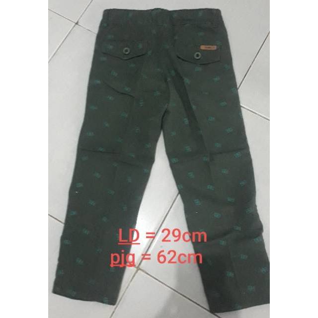 Celana panjang preloved anal laki popeye
