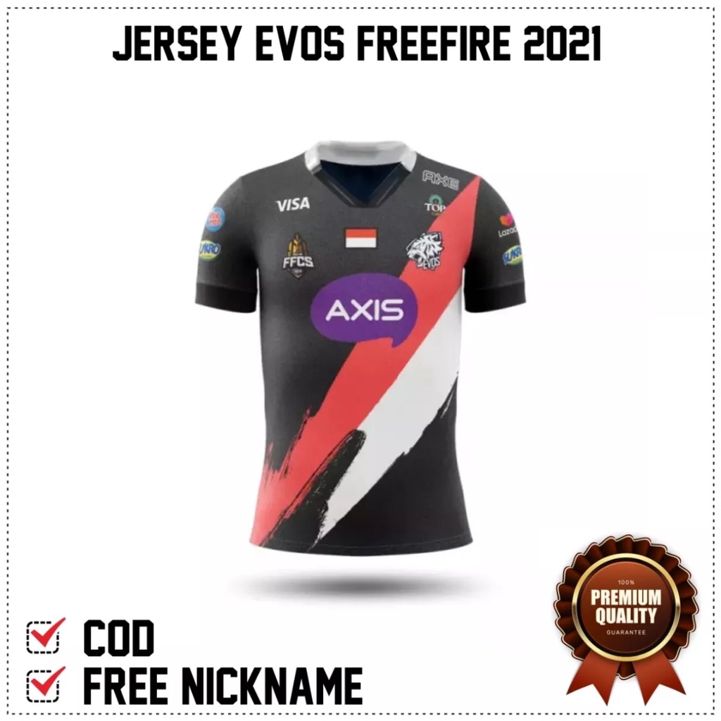 Jersey Esport EVOS FF 2021
