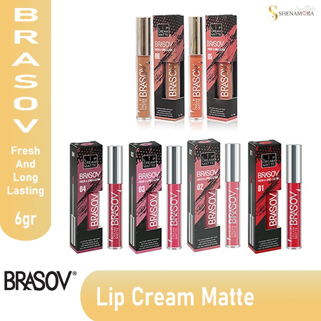 Brasov Makeup Lip Cream Matte 6 Gram