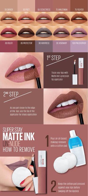 OliveShop ❤ Màybelline Superstay Matte Ink Lipstik Lipstick