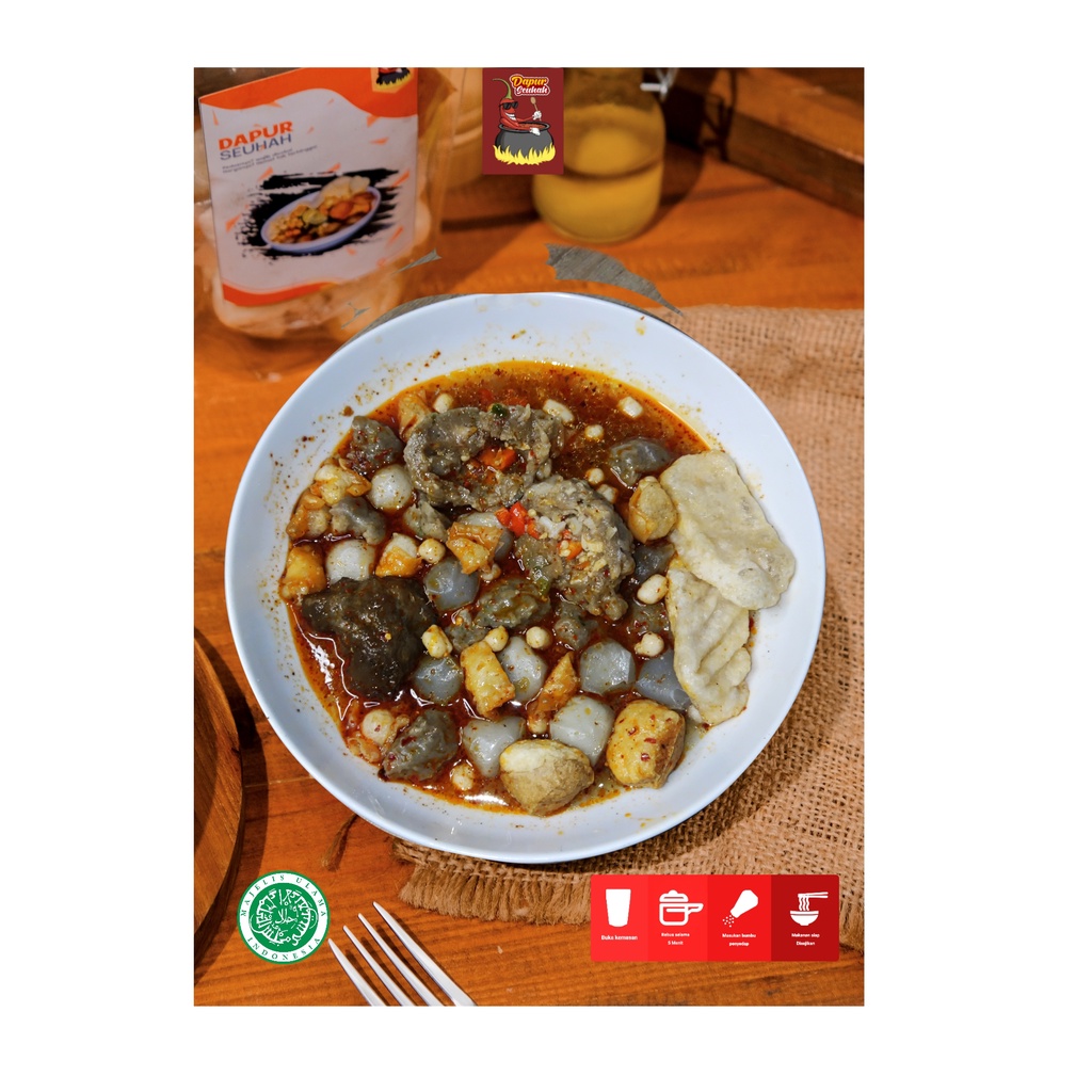 

Nafariz724 Dapur Seuhah - Bocirat Jeletot Jumbo ( Bakso Isi Cincang Pedas Nampol )