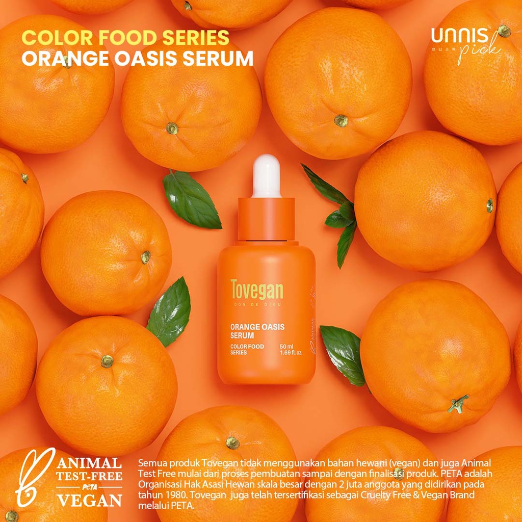 TOVEGAN - Colorfood Series Orange Oasis Serum 50ML