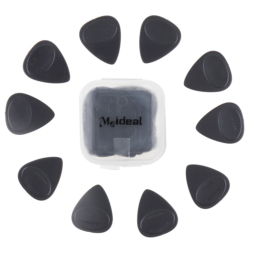 25pcs Picks Pelindung Jari Bahan Silikon Untuk Gitar