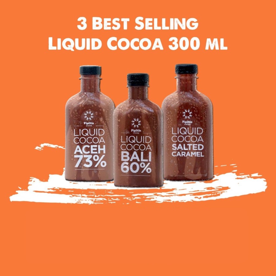 

Pipiltin Cocoa Iced Chocolate Minuman Coklat - Liquid Cocoa Dark Chocolate 3 Package