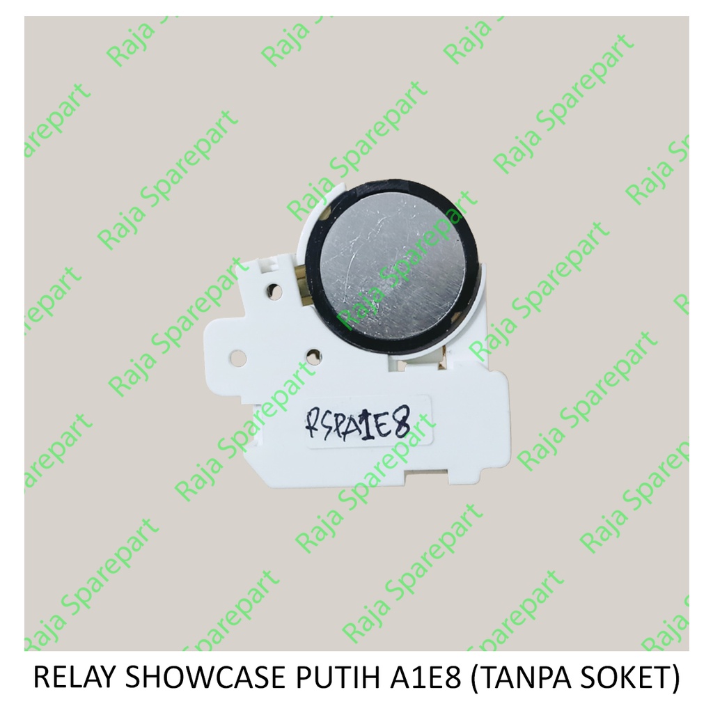 RELAY SHOWCASE PUTIH A1E8 Tanpa Soket